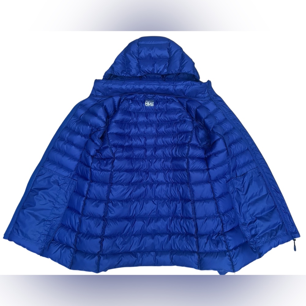 32 DEGREE NWOT Women’s Packable Hooded Lightweight Water Resistant Blue Puffer - Picture 12 of 13